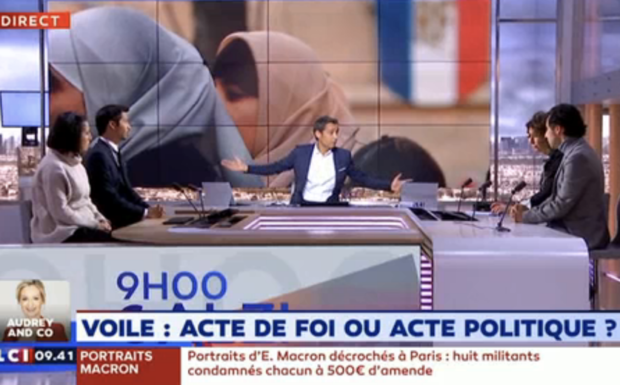 Une semaine sur les chaînes d’info : 85 débats sur le voile, 286 invitations et 0 femme voilée
