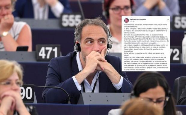 La « honte » de Glucksmann après le rejet par l’UE d’un texte humanitaire sur les migrants