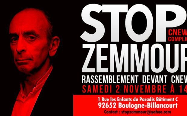 Des islamistes appellent à défiler contre Zemmour le 2 novembre devant CNews