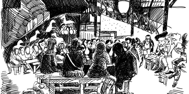 A Lille, on mime un tir de kalachnikovs contre la pièce de Charb