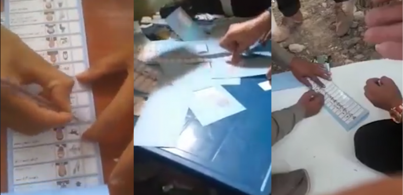 Des dizaines de vidéos de bourrages d’urnes publiées en ligne après l’élection en Afghanistan