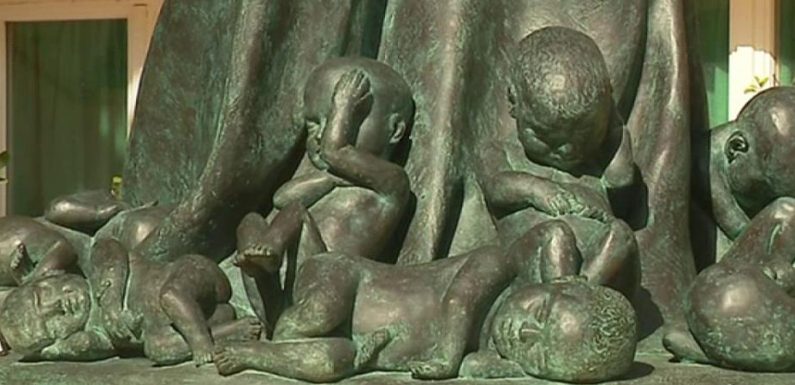 A Menton, polémique autour de « Notre Dame des innocents », une sculpture qui fustige l’avortement