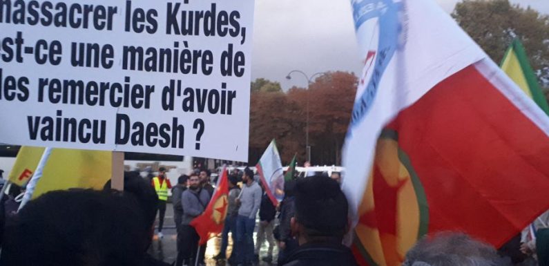 « Pour combattre Daech ils étaient des héros, maintenant on les traite de terroristes » : la colère des Kurdes de France face à l’offensive turque