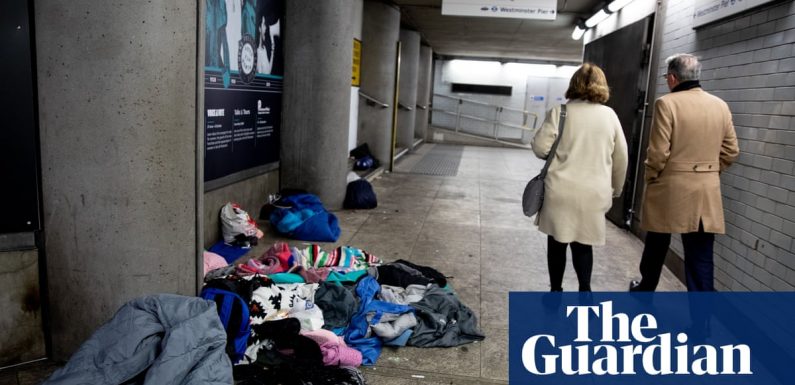 Westminster rough sleepers evicted after complaint by Commons chaplain