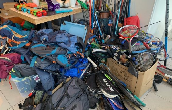 Cette recyclerie répare et revend des affaires de sport à petits prix