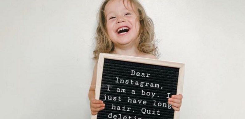 Ces garçons aux cheveux longs sont pris pour des filles et censurés sur Instagram