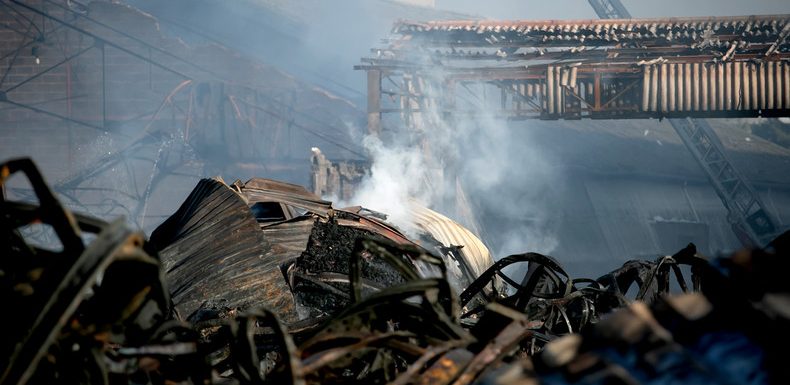 Rouen : 5 235 tonnes de produits chimiques ont brûlé dans l’incendie de l’usine Lubrizol