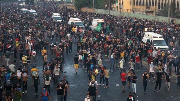 Manifestations en Irak : près de 100 morts, 4000 blessés en cinq jours
