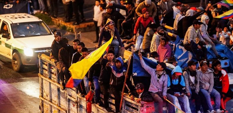 Equateur : Moreno quitte la capitale et accuse Maduro et Correa d’être à l’origine des troubles