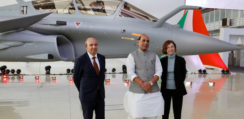 Dassault Aviation livre à l’Inde son premier avion Rafale à Mérignac
