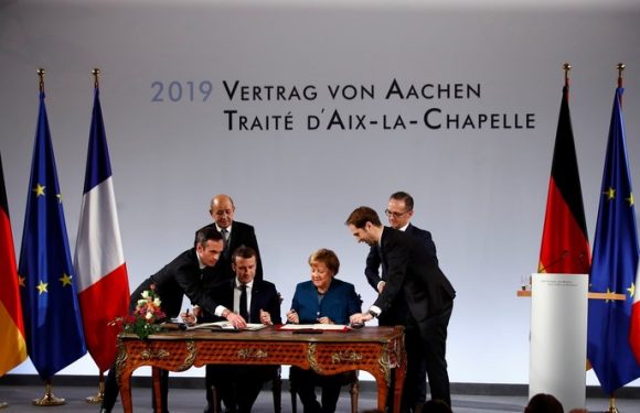 Le Parlement approuve le traité franco-allemand d’Aix-la-Chapelle