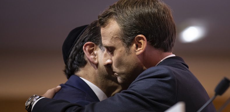 Pour Macron, le départ des Juifs de France «est une amputation» de ce qu’est la République
