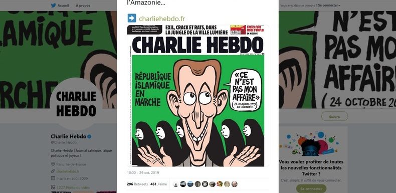 «République islamique en marche» : la nouvelle Une de Charlie Hebdo affole Twitter