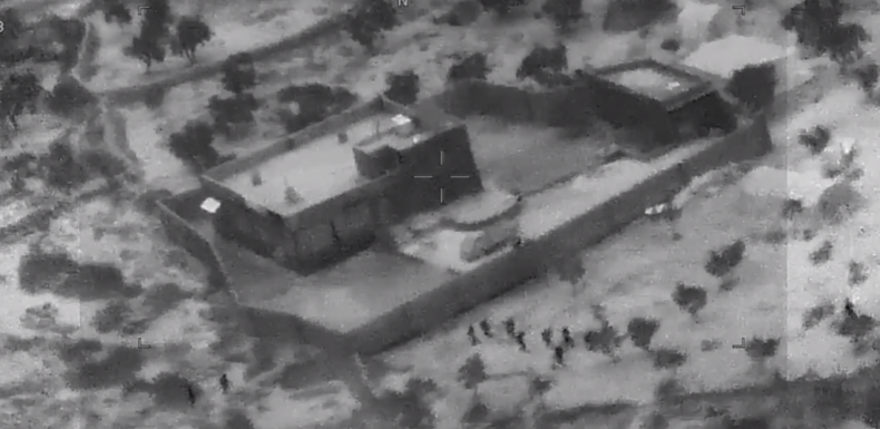 Washington dévoile des images du raid contre le complexe d’Abou Bakr al-Baghdadi en Syrie (VIDEO)