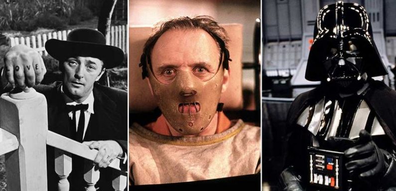 Le révérend Powell, Hannibal Lecter, Dark Vador… vos dix grands méchants du cinéma