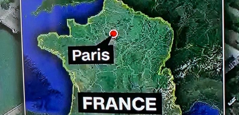 Agression à Paris : la chaîne américaine CNN publie une carte de France… sans l’Alsace et la Moselle