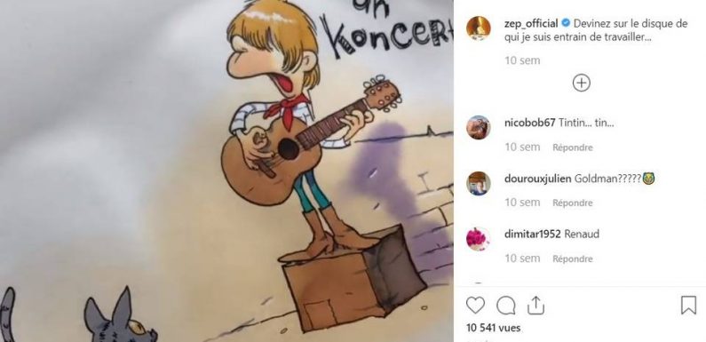 Le nouvel album de Renaud, illustré par Zep, sortira-t-il vendredi ?