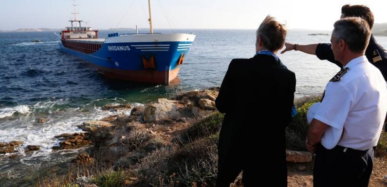 Corse: « Un défaut de veille » déterminant dans l&rsquo;échouage d&rsquo;un cargo à Bonifacio