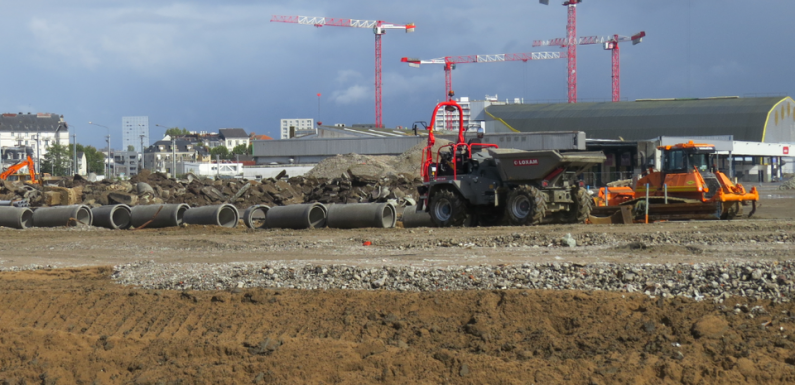 Nantes : Que vont devenir les déchets et gravats du chantier de démolition du MIN ?
