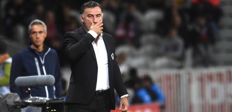 Losc-Bordeaux : Christophe Galtier a fait un (léger) malaise en plein match
