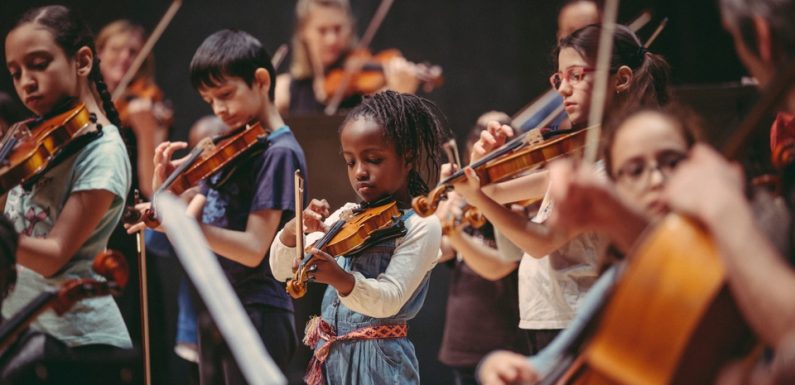 Toulouse: 105 enfants des quartiers (et campagnes) dans l’aventure d’un vrai orchestre symphonique