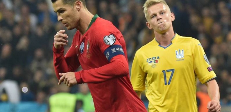 Qualif&rsquo; Euro 2020: L’Ukraine valide son ticket face au Portugal de CR7(00)