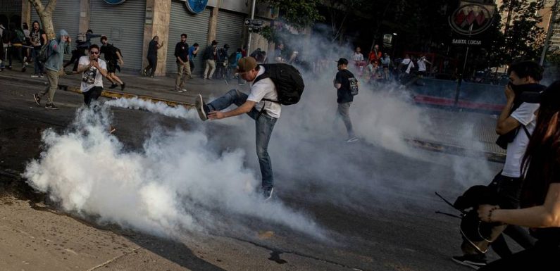 Chili: Violentes manifestations à Santiago contre l’augmentation des prix du métro