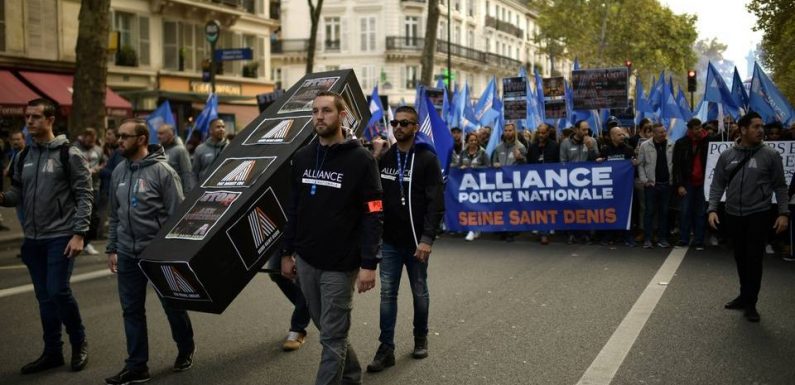 VIDEO. Manifestation des policiers : « Il y a 30 ans ce métier faisait rêver, maintenant ce n’est plus le cas »