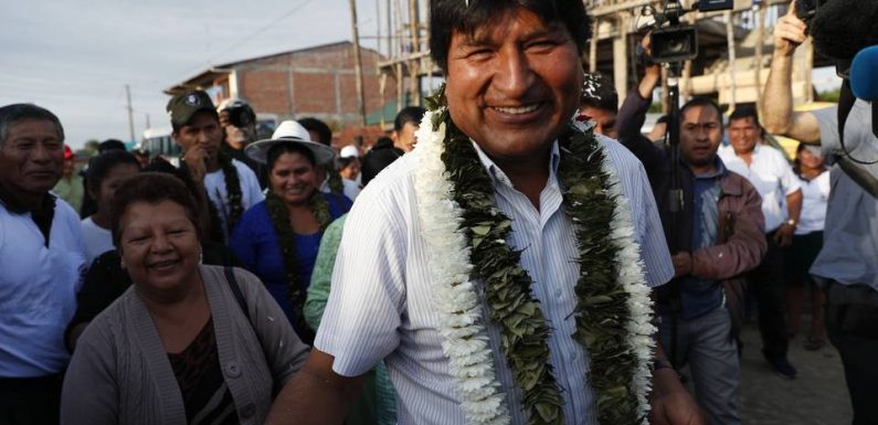 Bolivie : Evo Morales en tête, mais contraint à un second tour inédit