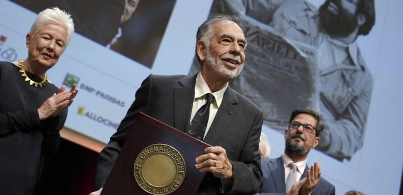 Lyon : Le géant du cinéma Francis Ford Coppola a reçu le Prix Lumière pour l’ensemble de sa carrière