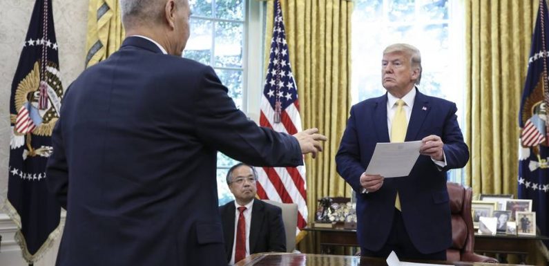 Chine – Etats-Unis: Un accord commercial partiel en passe d’être signé