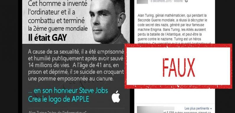 Le logo d’Apple, un hommage au mathématicien Alan Turing ? Une légende urbaine selon son créateur