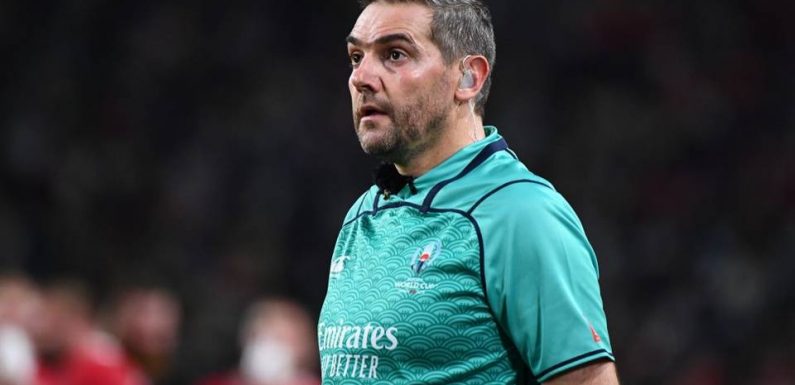 Coupe du monde de rugby : Jérôme Garcès, « meilleur arbitre du monde » et ennemi n°1 des fans anglais