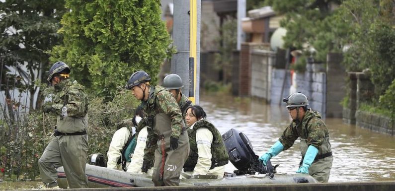 Japon : Le typhon Hagibis fait au moins 35 morts, 110.000 secouristes mobilisés