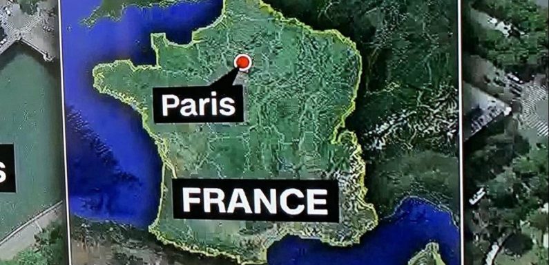 Attaque au couteau à la préfecture de police : CNN oublie l’Alsace et la Moselle dans une carte de France
