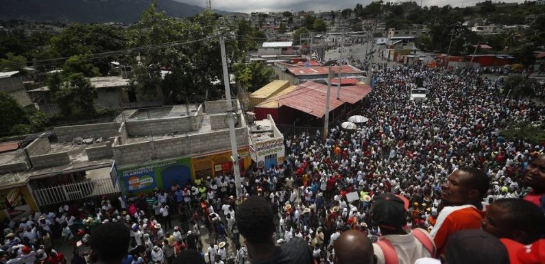 Haïti : Des milliers de manifestants anti-Jovenel à Port-au-Prince