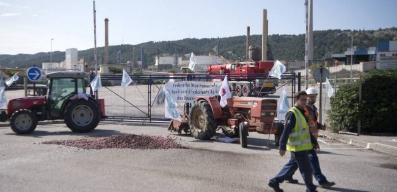 La bioraffinerie de Total à La Mède bloquée par des militants de Greenpeace