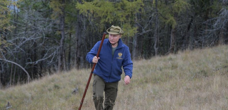 Russie : Pour son 67e anniversaire, Vladimir Poutine gambade dans la taïga