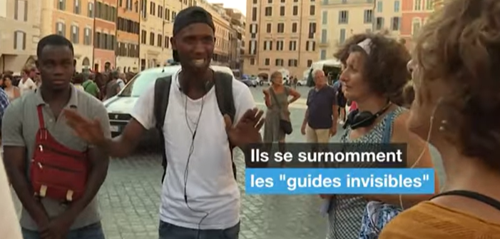 Italie : « les guides invisibles », ces migrants qui font visiter Rome aux touristes