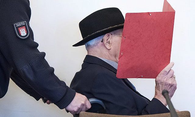 Ex-Nazi concentration camp guard, 93, tells German court ‘sorry for what he did’
