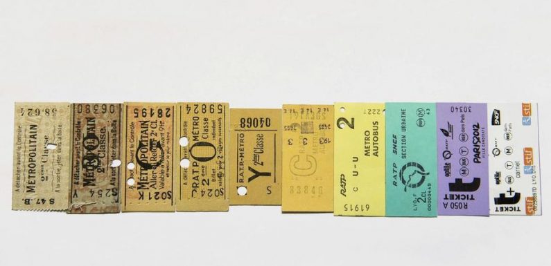 La longue vie des tickets de métro à Paris, de 1900 à 2021