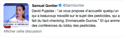 Certains racontent ce qu’ils veulent à propos du #glyphosate …