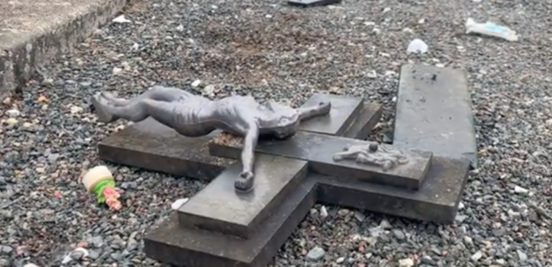 Cognac (16): une centaine de tombes vandalisées au cimetière du Breuil