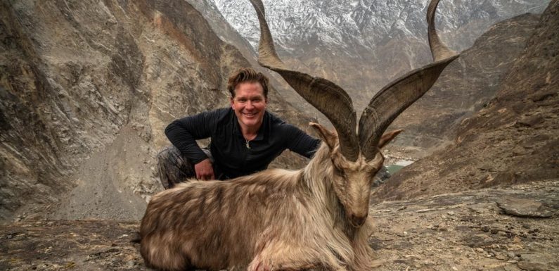 A U.S. trophy hunter paid $110,000 to kill a rare mountain goat in Pakistan