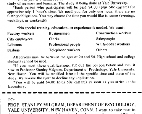 Watch Footage from the Psychology Experiment That Shocked the World: Milgram’s Obedience Study (1961)