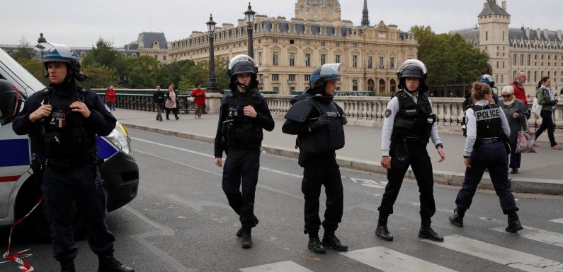 Paris attack – ‘Female cop killed and five injured as colleague goes on stabbing rampage’ through police station before being shot dead
