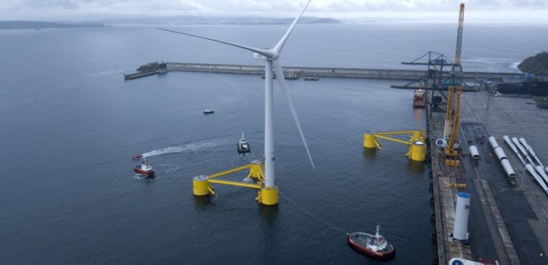 Les éoliennes flottantes larguent les amarres vers le Portugal