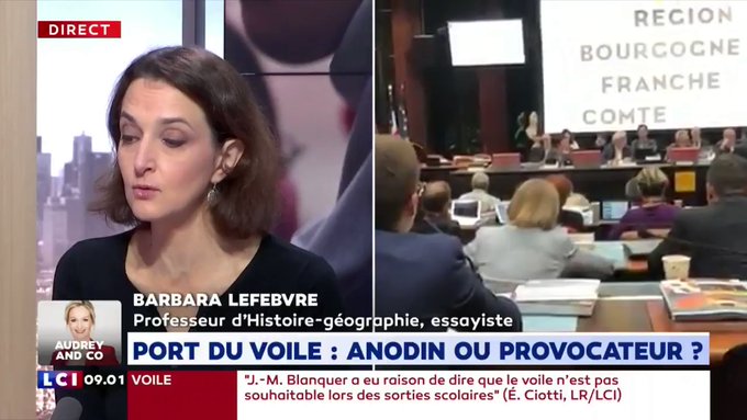 Accompagnatrice en jilbab : une provocation et une mise-en-scène selon Barbara Lefebvre