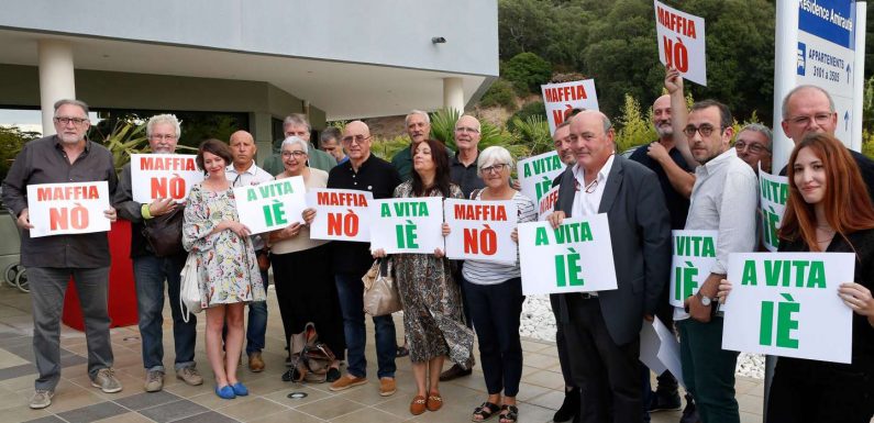 Mobilisation antimafia en Corse : « Tout le monde sait qui sont les criminels »