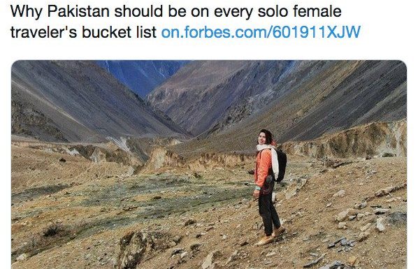 Quand le magazine Forbes encourage les femmes à voyager seules au Pakistan